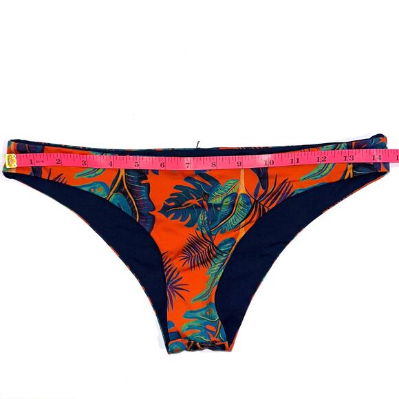 L*Space Liberty Palm Tropical Cheeky Emma Swim Bottom Size Small - Picture 11 of 12